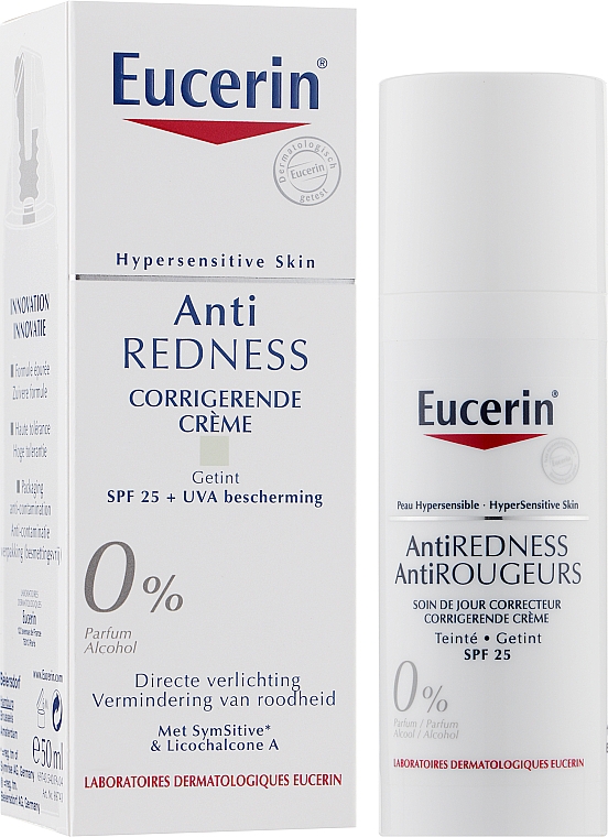 Дневной крем от покраснений - Eucerin AntiRedness Concealing Day Care SPF 25 — фото N2