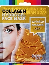 Духи, Парфюмерия, косметика Коллагеновая маска с 24-каратным золотом - Beauty Face Collagen 24k Gold Anti-Wrinkle Home Spa Treatment Mask 40+