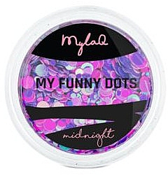 Пайетки для дизайна ногтей - MylaQ My Funny Dots — фото N1