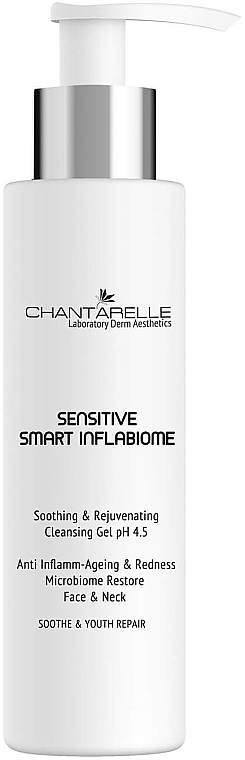 Очищающий гель для чувствительной кожи - Chantarelle Sensitive Smart Inflabiome — фото N1