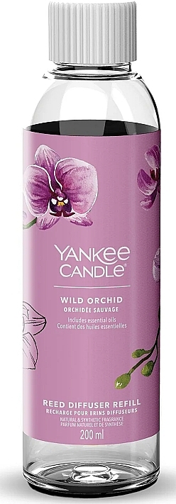 Наповнювач для дифузора "Wild Orchid" - Yankee Candle Signature Reed Diffuser — фото N1