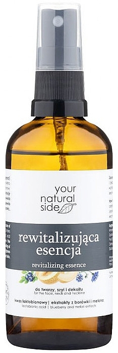 Восстанавливающая эссенция для лица, шеи и декольте - Your Natural Side Revitalizing Essence — фото N2