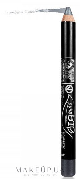 Тени-карандаш - PuroBio Cosmetics Eye Shadow Pencil Kingsize — фото 11- Grey