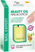 Олія для нігтів і кутикули - Golden Rose Nail Expert Beauty Oil Nail & Cuticle — фото N1