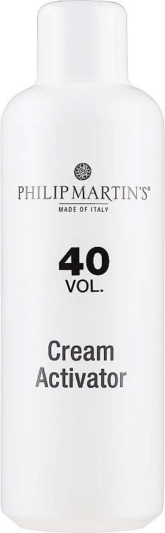 Безаміачний крем-активатор 12% - Philip martin's Cream Aktivator Vol. 40 — фото N1