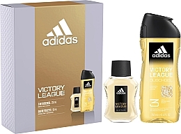 Духи, Парфюмерия, косметика Adidas Victory League - Набор (edt/50ml + sh/gel/250ml)