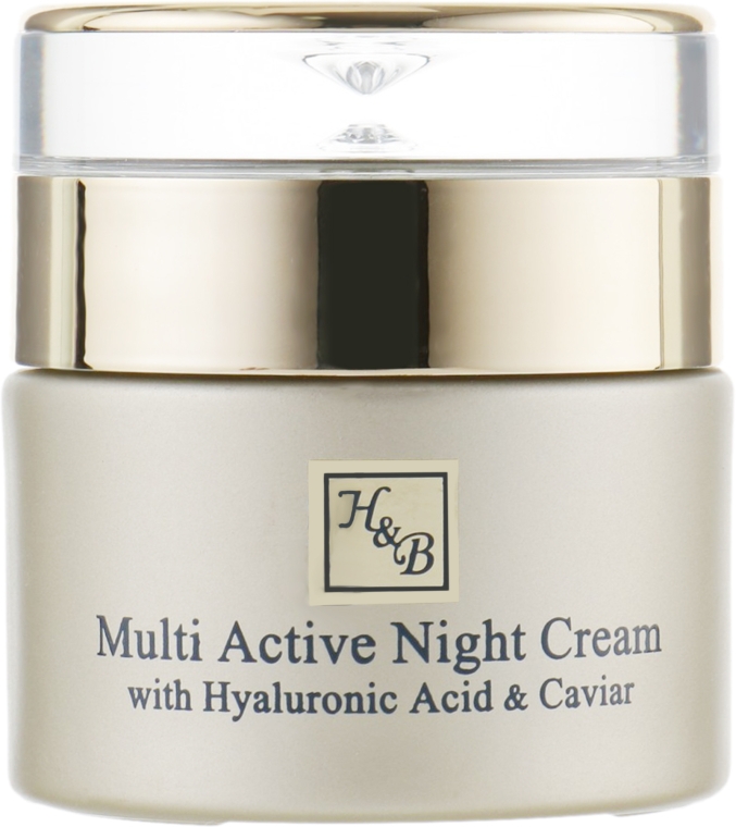 Мультиактивный ночной крем для лица с гиалуроновой кислотой - Health And Beauty Multi Active Night Cream — фото N3