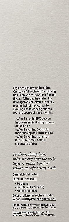 Спрей для росту волосся - Oribe Serene Scalp Thickening Treatment Spray — фото N3