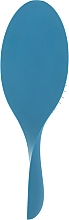 Массажная расческа с зеркалом - Kiepe Magnetic Duo Blue-White — фото N3