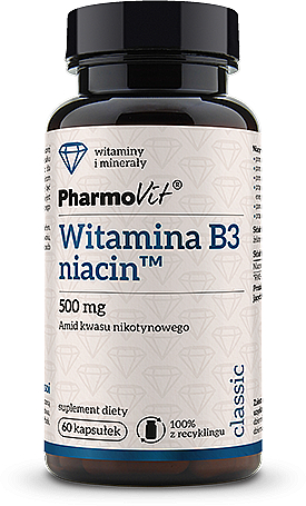 Диетическая добавка "Витамин B3 -ниацин" - PharmoVit  — фото N1