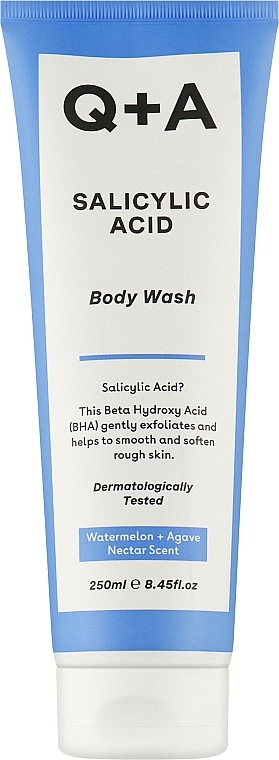Очищающий гель для тела с салициловой кислотой - Q+A Salicylic Acid Body Wash