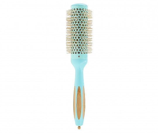 Кругла щітка для волосся - Ilu Hair Brush BambooM Round 35 mm — фото N1