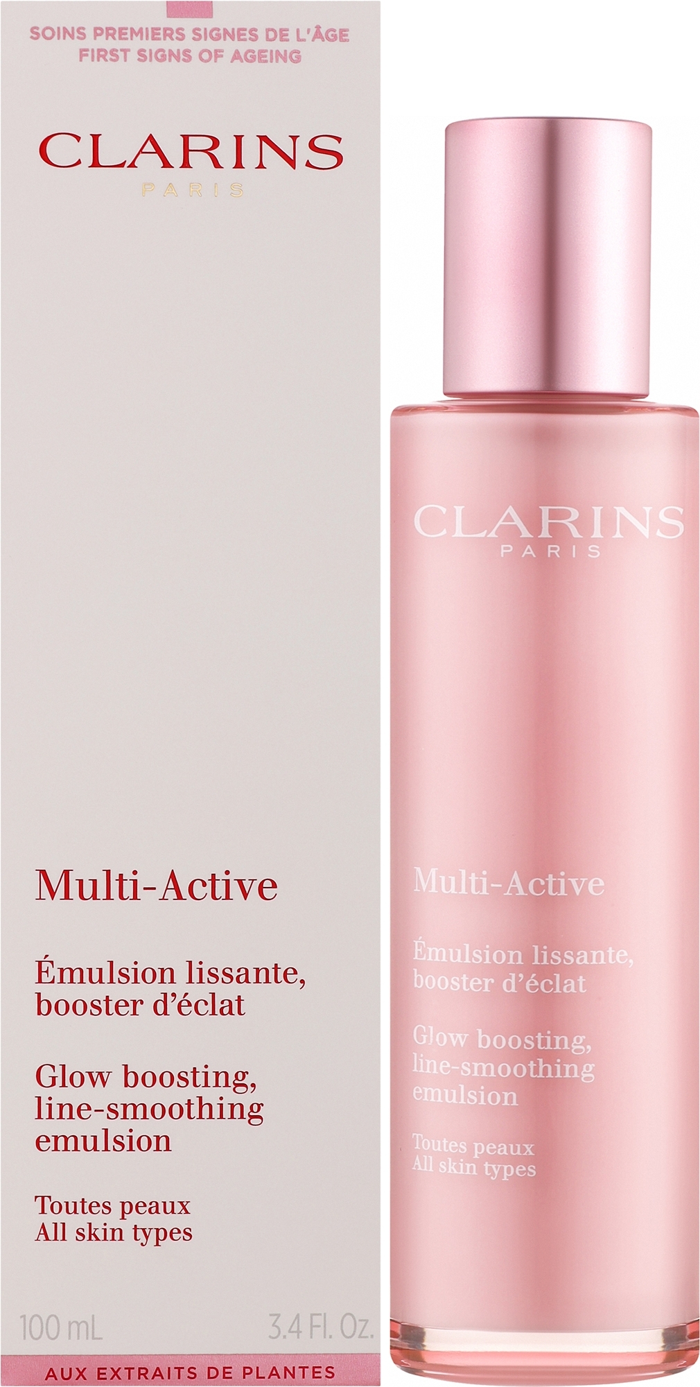 Розгладжувальна емульсія для обличчя - Clarins Multi-Active Smoothing Emulsion — фото 100ml