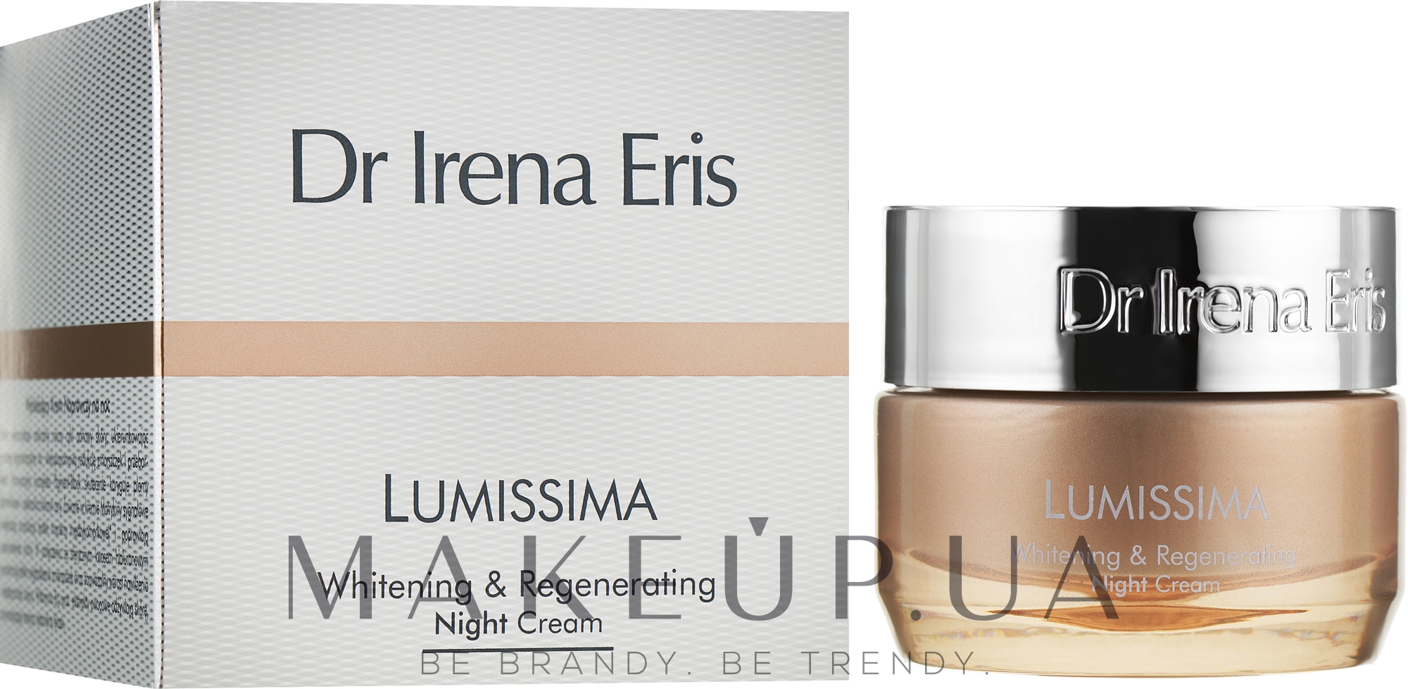 Восстанавливающий ночной крем - Dr Irena Eris Lumissima Whitening & Regenerating Night Cream — фото 50ml