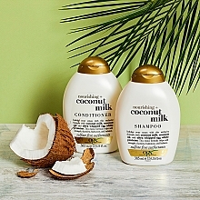 Питательный шампунь с кокосовым молоком - OGX Coconut Milk Shampoo — фото N10