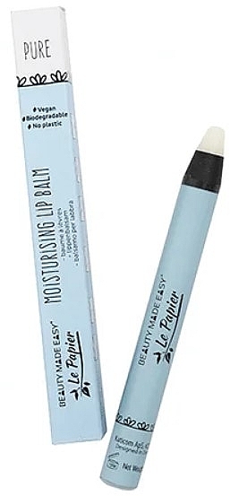 Увлажняющий бальзам-карандаш для губ с ароматом ванили - Beauty Made Easy Moisturizing Lip Balm Pure — фото N1