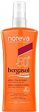 Парфумерія, косметика Сонцезахисний спрей - Noreva Bergasol Expert Spray Invisible Finish SPF50+