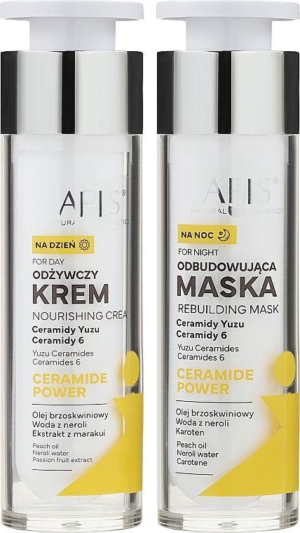 Набор - APIS Professional Ceramide Power (cr/50ml + mask/50ml) — фото N2