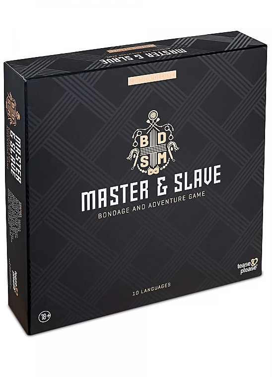 БДСМ-набір для еротичної гри - Tease & Please Master & Slave Edition Deluxe BDSM — фото N1