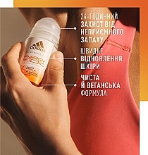 Дезодорант-антиперспирант шариковый для женщин - Adidas Active Skin & Mind Energy Kick Deodorant Roll-On — фото N2