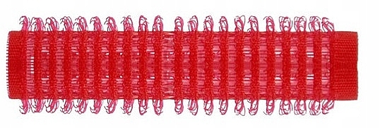 Бигуди-липучки мягкие, d13 мм, красные, 12 шт - Xhair — фото N2