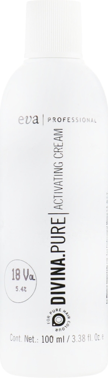 Крем-оксидант - Eva Professional Divina Pure Activating Cream 18vº/5,4% — фото N1