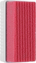 Щітка-пемза комбінована на блістері, блідо-рожева - Titania — фото N2