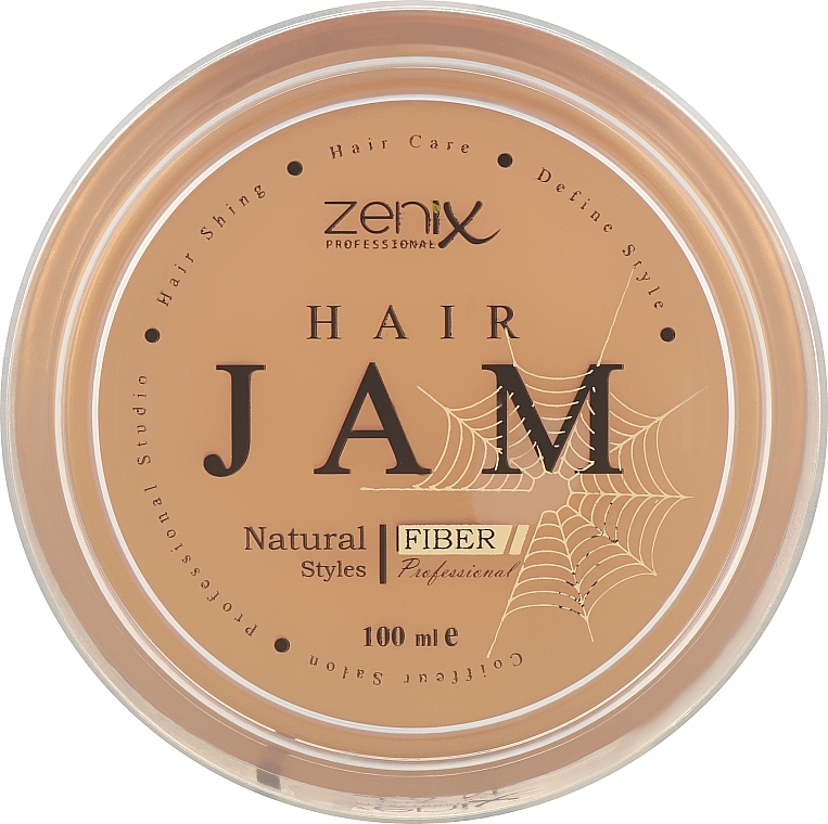 Віск для волосся "Павутинка" з матовим ефектом - Zenix Wax Hair Natural