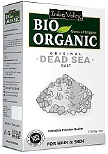 Парфумерія, косметика Сіль "Мертвого моря" - Indus Valley Bio Organic Original Dead Sea Salt