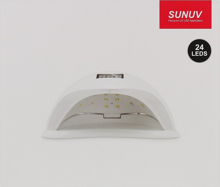 Лампа 48W UV/LED, біла - Sunuv Sun 5 — фото N9