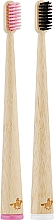 Набір бамбукових зубних щіток, 2 шт. - Viktoriz Premium — фото N2