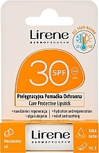 Защитный увлажняющий бальзам для губ - Lirene Care Protective Lipstick SPF 30 — фото N2