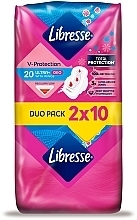 Гігієнічні прокладки Ultra Deo з крильцями, 20 шт - Libresse Ultra Thin Normal Soft Deo — фото N2