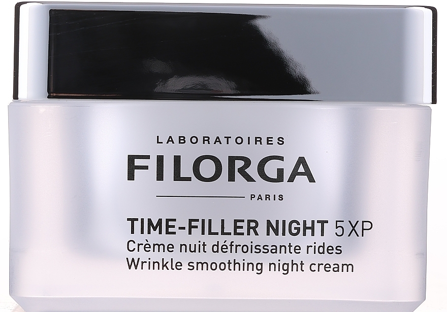 Нічний крем для розгладження зморщок - Filorga Time-Filler Night 5XP Wrinkle Smoothing Night Cream — фото N1