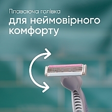 Одноразові станки для гоління, 3 шт - Gillette Venus Simply 3 Plus — фото N5