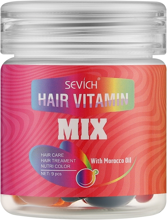 Вітамінні капсули для волосся "Мікс" - Sevich Hair Vitamin Mix (міні) — фото N1