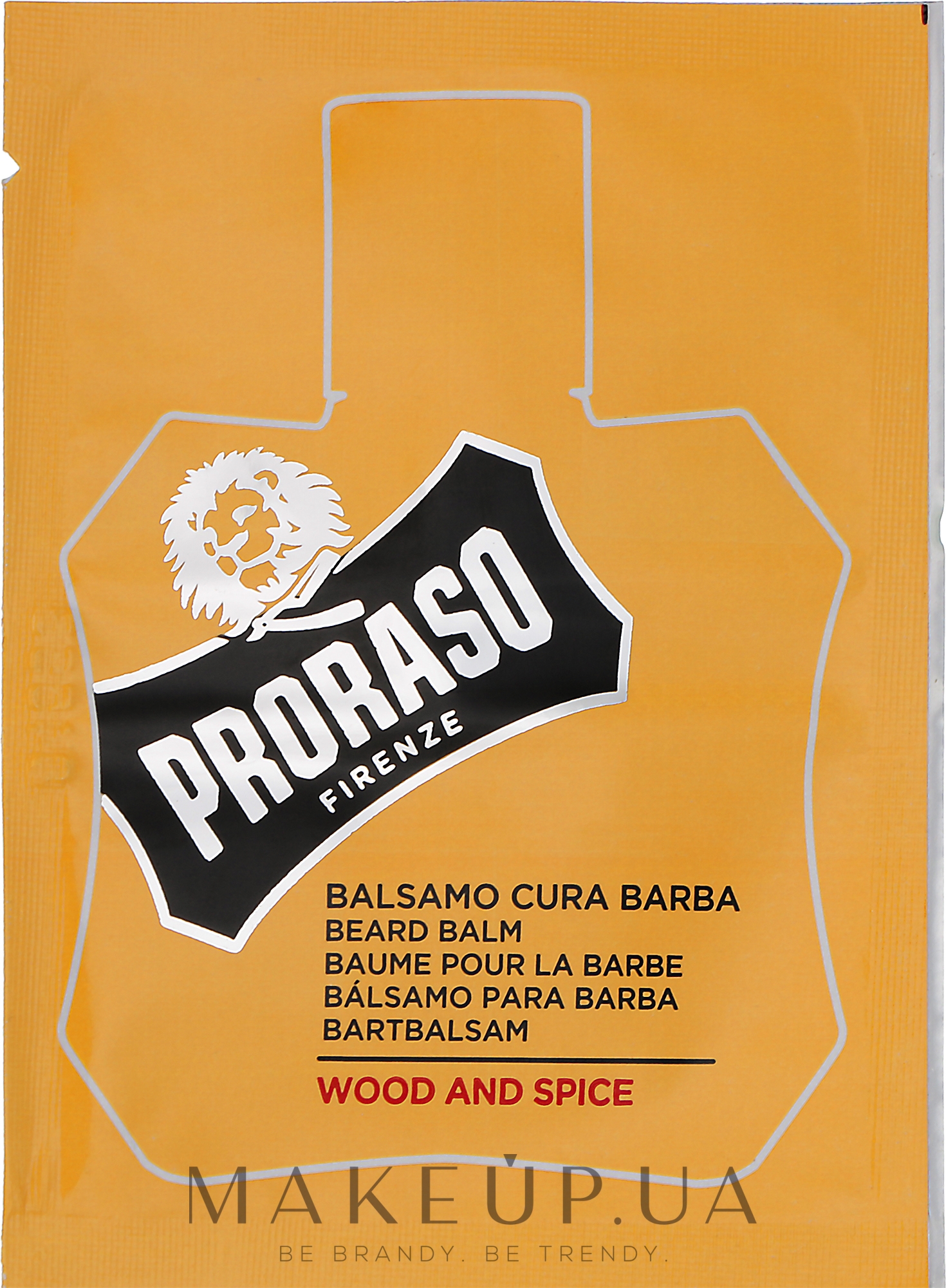Бальзам для бороды - Proraso Wood & Spice Beard Balm (пробник) — фото 3ml