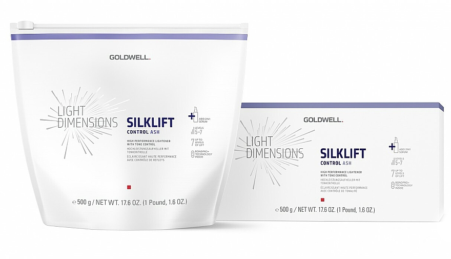 Осветитель для волос - Goldwell Silklift Control Ash Level 5-7 — фото N2
