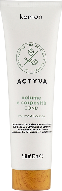 Кондиционер для придания волосам объема - Kemon Actyva Volume e Corposita Cond — фото N1