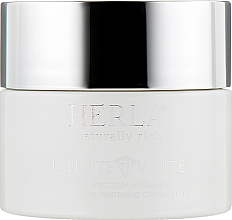 Парфумерія, косметика Денний крем для обличчя - Herla Infinite White Total Spectrum Anti-Aging Day Therapy Whitening Cream SPF 15 *