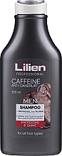 Духи, Парфюмерия, косметика Шампунь против перхоти с кофеином - Lilien Caffeine Anti-Dandruff For Men