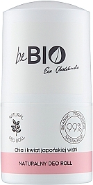 Роликовый дезодорант "Семена чиа и японская вишня" - BeBio Natural Chia Seed & Japansese Cherry Blossom Deodorant Roll-On — фото N1