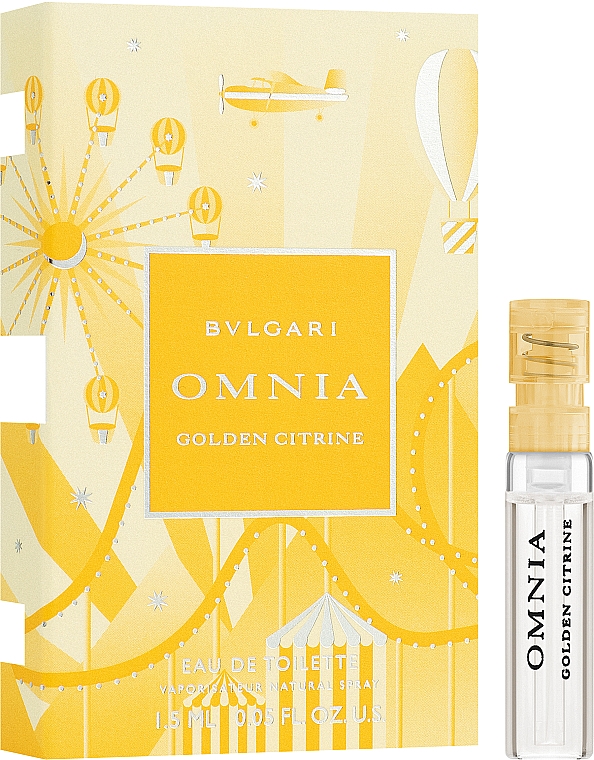 Bvlgari Omnia Golden Citrine - Туалетная вода (пробник)
