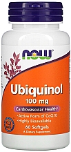 Капсули "Убіхінол", 100 мг - Now Foods Ubiquinol 100mg Softgels — фото N3