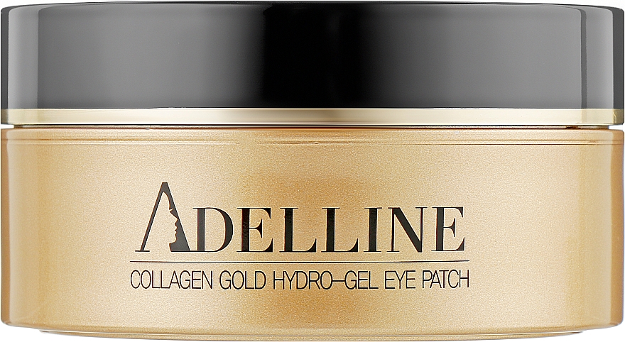 Патчі для очей гідрогелеві - Adelline Collagen Gold Hydrogel Eye Patch — фото N1