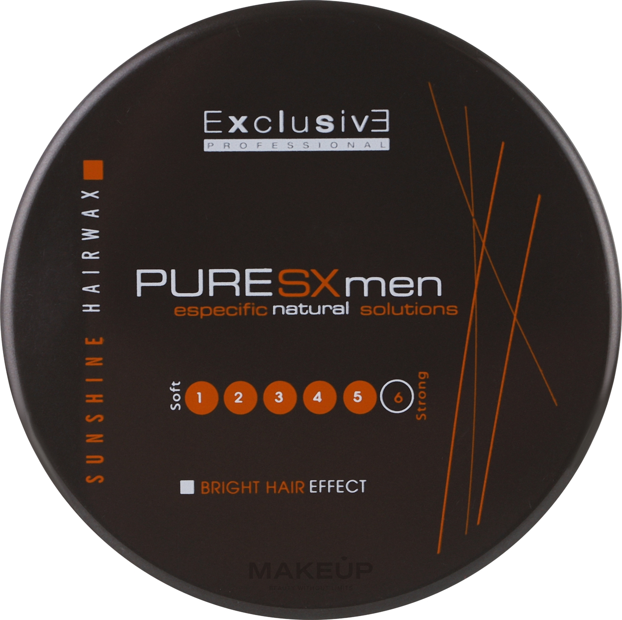 Воск ультра блеск для волос - Exclusive Professional Pure SX Men Sunshine Hair Wax — фото 100ml