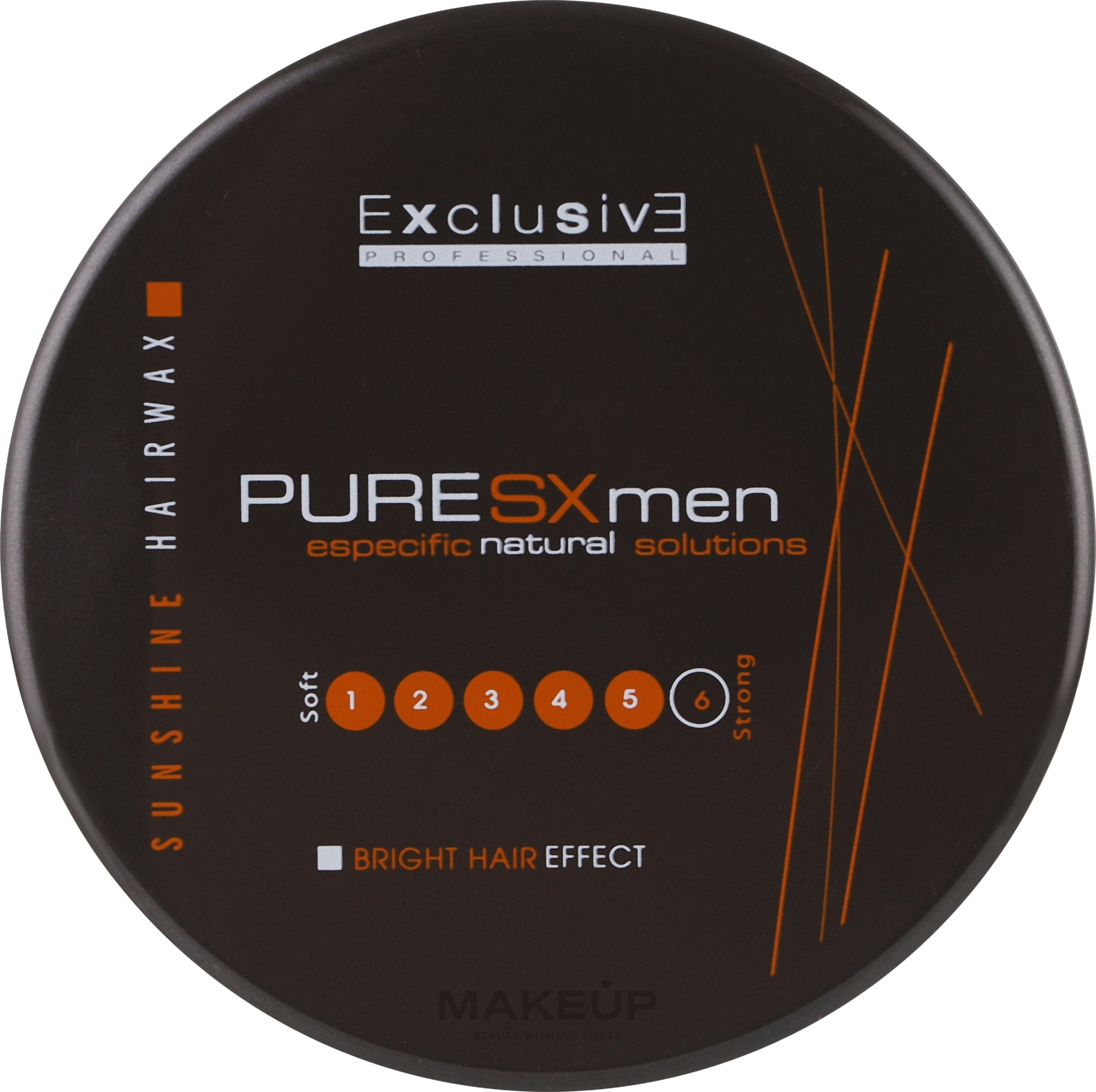 Віск ультра блиск для волосся - Exclusive Professional Pure SX Men Sunshine Hair Wax — фото 100ml