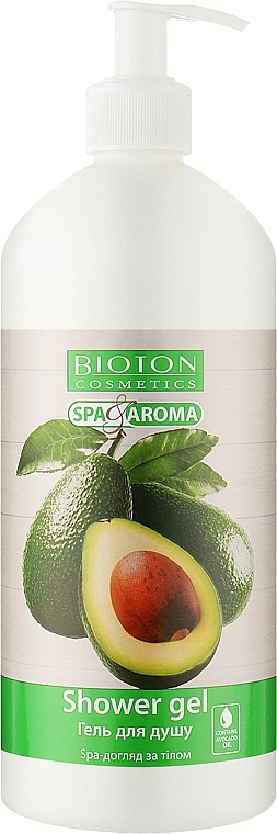 Гель для душа с авокадо - Bioton Cosmetics Spa & Aroma Shower Gel — фото N1