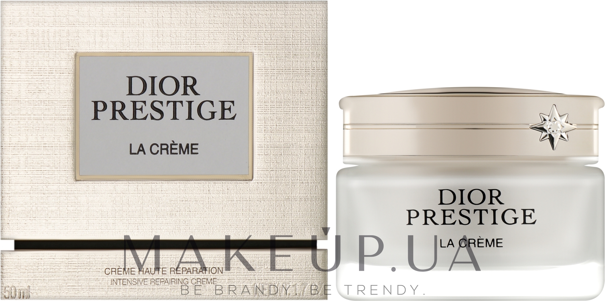 Восстанавливающий крем для кожи лица, шеи и зоны декольте - Dior Prestige La Creme Texture Essentielle — фото 50ml