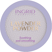 Пудра для лица, лавандовая - Ingrid Cosmetics Lavender Powder Soothing And Smoothing — фото N2